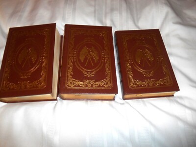 SIGNED EASTON PRESS The Civil War A Narrative In 3 Volumes by Shelby Foote L@@K!-image