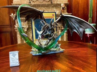 WASP Studio Duel Master YuGiOh! 1/40 Red Eyes Black Dragon GK Resin Model Statue-image