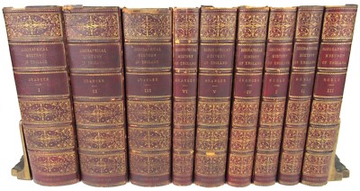 Biographical History of England Granger Noble Set 9 Vols. 800+ Prints 1824 1806-image