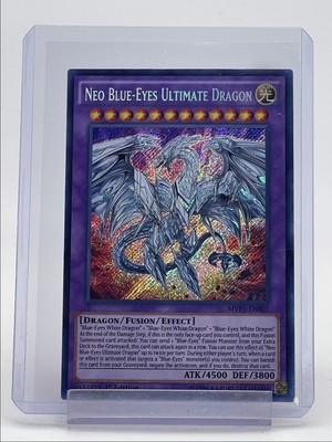 NEO BLUE-EYES ULTIMATE DRAGON 2020 YU-GI-OH! 1ST EDITION SECRET A Q4637-image
