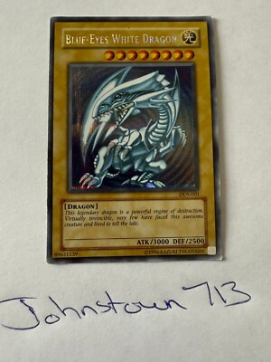 Blue-Eyes White Dragon (Dark Duel Stories) DDS-001 Yu-Gi-Oh! Promo Video Game-image