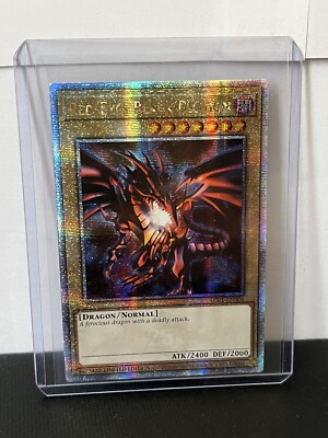 Yugioh TCG Red Eyes Black Dragon LC01-EN006 Quarter Century Rare 25th NM/M-image