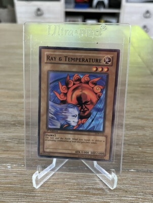 Yu-Gi-Oh! Ray & Temperature Legend of Blue Eyes White Dragon LOB-035 1st Edition-image