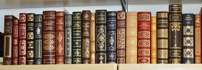 Franklin Library 100 Greatest Books of All Time LEATHERBOUND FULL SET *MINT*-image