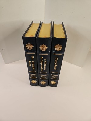 Army of the Potomac Set by Bruce Catton Mr. Lincoln's Glory Road Easton Press-image