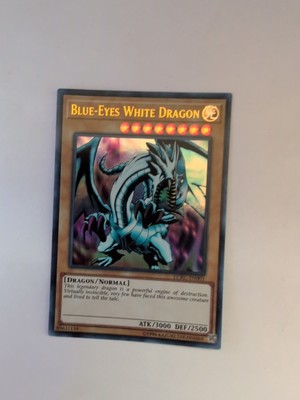 Yugioh Blue-Eyes White Dragon LCKC-EN001 Unl Edition Ultra Rare Holo - NM-image