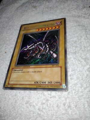 Red Eyes B. Dragon Limited Edition Secret Rare Yugioh card: BPT-005-image