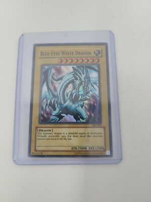 1996 Blue-Eyes White Dragon Used Yu-Gi-Oh TCG -image
