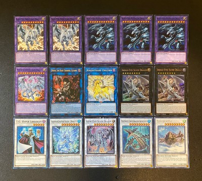 YuGiOh! Seto Kaiba Blue-Eyes White Dragon Deck (Neo Ultimate Dragon, Twin Burst)-image