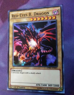 Red-Eyes B. Dragon - DPBC-EN021 - Super Rare - 1st Ed - LP-image
