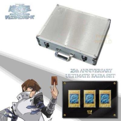 Yu-Gi-Oh! 25th Anniversary Ultimate Kaiba Blue-Eyes White Dragon Set W/Case NEW-image