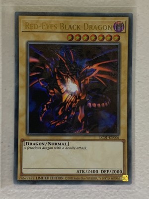 Red-Eyes Black Dragon LC01-EN006 Ultra Rare Legendary Collection 1 Yugioh-image