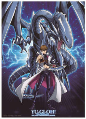 Yu-Gi-Oh! Seto Kaiba & Blue-Eyes White Dragon B2 cloth poster 2024 japan anime-image