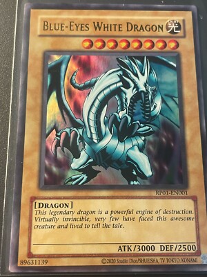 Yu-Gi-Oh! TCG Blue-Eyes White Dragon Retro Pack RP01-EN001 Unlimited Ultra Rare-image