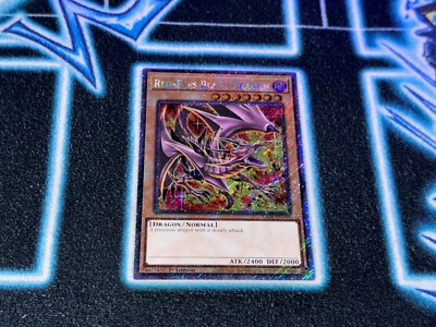 Red-Eyes Black Dragon (8th Art) - RA04 - Platinum Secret Rare-image