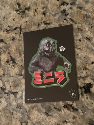 MINYA GODZILLA SUPER 7 STICKER CARD # S5-image