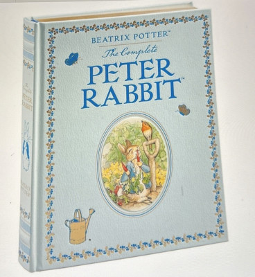 ❤️THE COMPLETE PETER RABBIT  Beatrix Potter SEALED Leatherbound Illustrated NEW-image