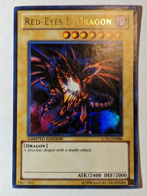 YuGiOh! Red-Eyes B. Dragon - LC01-EN006 - Ultra Rare - Limited Edition NM/VLP-image