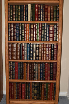 Easton Press 100 GREATEST BOOKS EVER WRITTEN LEATHER 1ST COMPLETE SET FINE/RARE!-image