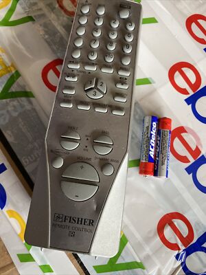 FISHER Surround Audio System Remote Control New Batteries Free Shipping-image