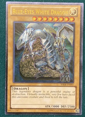 YuGiOh Blue-Eyes White Dragon YSKR-EN001 Ultimate Rare Unlimited (NM)-image