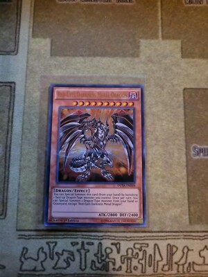YUGIOH TCG RED-EYES DARKNESS METAL DRAGON DUSA-EN068 ULTRA 1ST ED NM-image