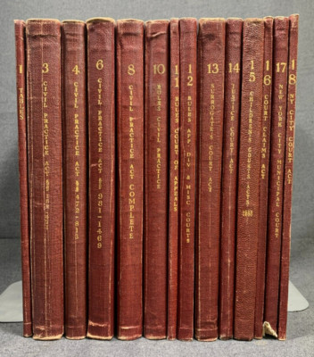 Gilbert-Bliss Civil Practice of the State of New York Set Supplements Law  1926-image