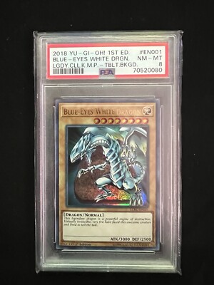 2018 Yugioh Blue Eyes White Dragon LCKC-EN01 TBLT-image