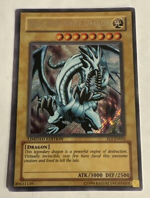 Yugioh Blue Eyes White Dragon FL1-EN001 Limited Edition-image