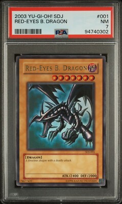 Yu-Gi-Oh! TCG Red-Eyes B. Dragon Joey SDJ-001 Unlimited Ultra Rare-image