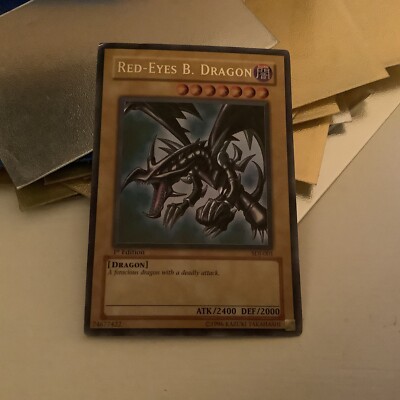 Yugioh Red-Eyes B. Dragon Ultra Rare SDJ - 1st Edition-image
