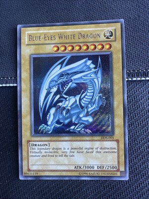 Yugioh Blue-Eyes White Dragon DDS-001 Promo Secret Rare-image