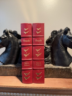 Easton Press Chesapeake 2 Volume Set-image
