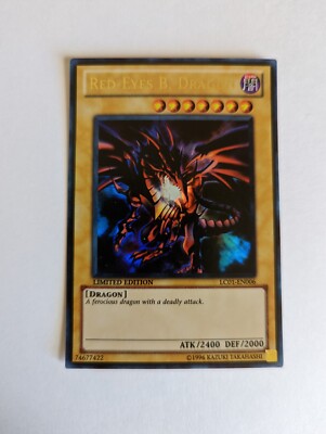 Yu-Gi-Oh! TCG Red-Eyes B. Dragon Legendary Collection LC01-EN006 Limited...-image