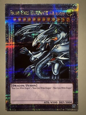 YUGIOH BLUE-EYES ULTIMATE DRAGON ASIA ENGLISH EDITION ES01-AE019 25TH FOIL QCSR-image