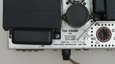 Fisher 400 FM Stereo Receiver with Original Box ( S/N : 75636AM )-image