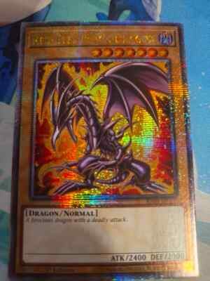 RA04-EN109 RED-EYES BLACK DRAGON QUARTER CENTURY RARE NM 1ST EDITION-image
