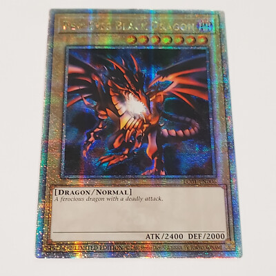 Red-Eyes Black Dragon LC01-EN006 25th Quarter Century Secret Rare Yugioh! Nice!-image