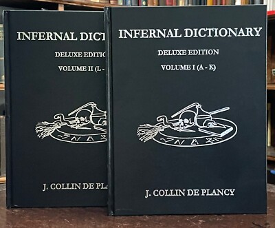 INFERNAL DICTIONARY (DELUXE ED) - De Plancy, 2015 BLACK MAGICK, DEMONS, GRIMOIRE-image