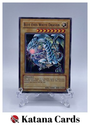 Yugioh Cards | Blue-Eyes White Dragon Ultra Rare | JMP-001 Japanese-image
