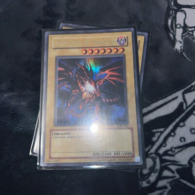 Yu-Gi-Oh! TCG Red-Eyes B. Dragon Shonen Jump Promo JMP-002 Limited Edition Ultra-image