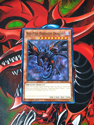 Red-Eyes Darkness Dragon - LDS1-EN003 - Common - 1st Edition Yugioh LP-image
