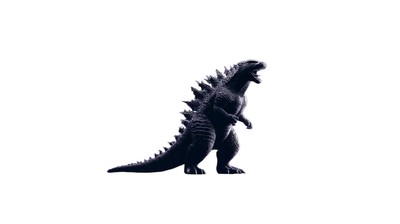 Qrcode Godzilla Logo Vinyl Car Decal Sticker – Waterproof & UV-Resistant-image