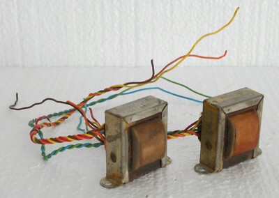 Fisher 49A Power Amplifier Driver Transformers ( T1135C116-1/T1135C116-2 )-image