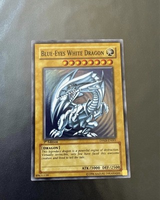 Blue-Eyes White Dragon 1st Edition DPKB-EN001 YuGiOh Duelist Pack: Kaiba-image