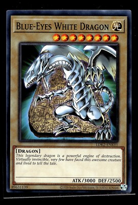 Blue-Eyes White Dragon (Type A) LDK2-ENK01 Common Non Holo Yu-Gi-Oh!-image