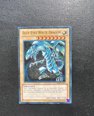 Yugioh, Blue Eyes White Dragon Card-image