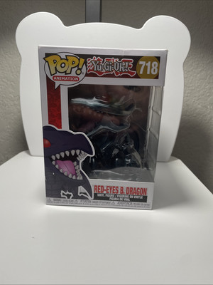 Funko Pop Animation: Yu-Gi-Oh -Red-Eyes Black Dragon Vinyl Figure #718 -image