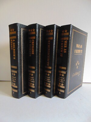 Easton Press: Memoirs of World War II Generals (Four-Volume Set)-image