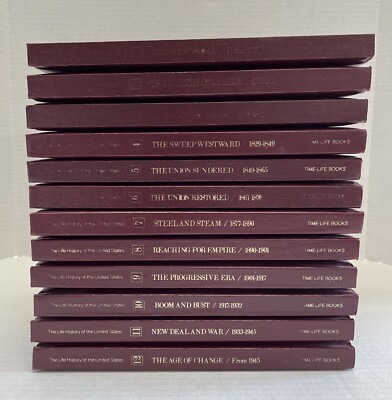 Time Life Books, The Life History of the United States Complete Set  Vol 1-12-image